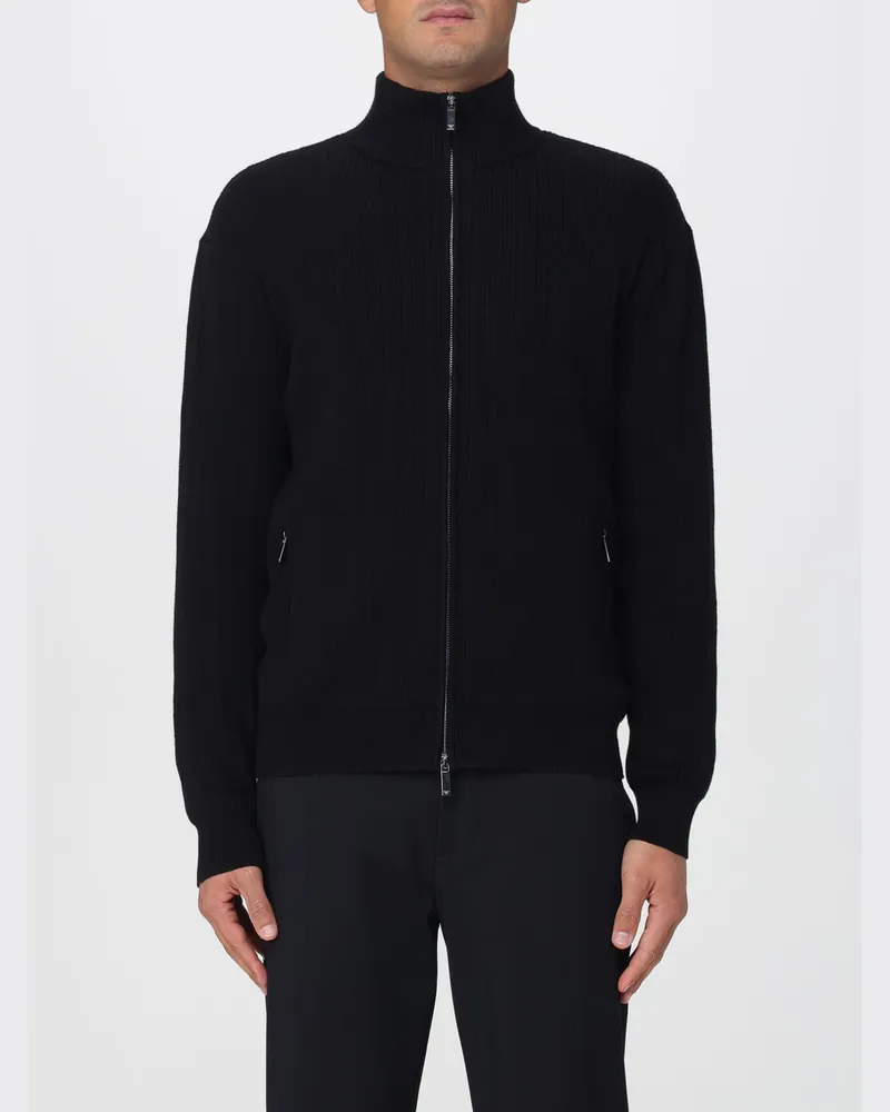 Emporio Armani Strickjacke herren Schwarz