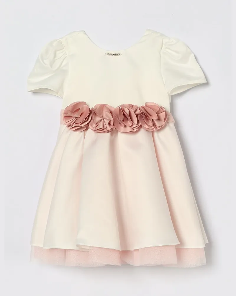 Twin-Set Kleid kinder Weiß