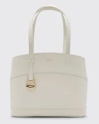 Ferragamo Schultertasche Cream