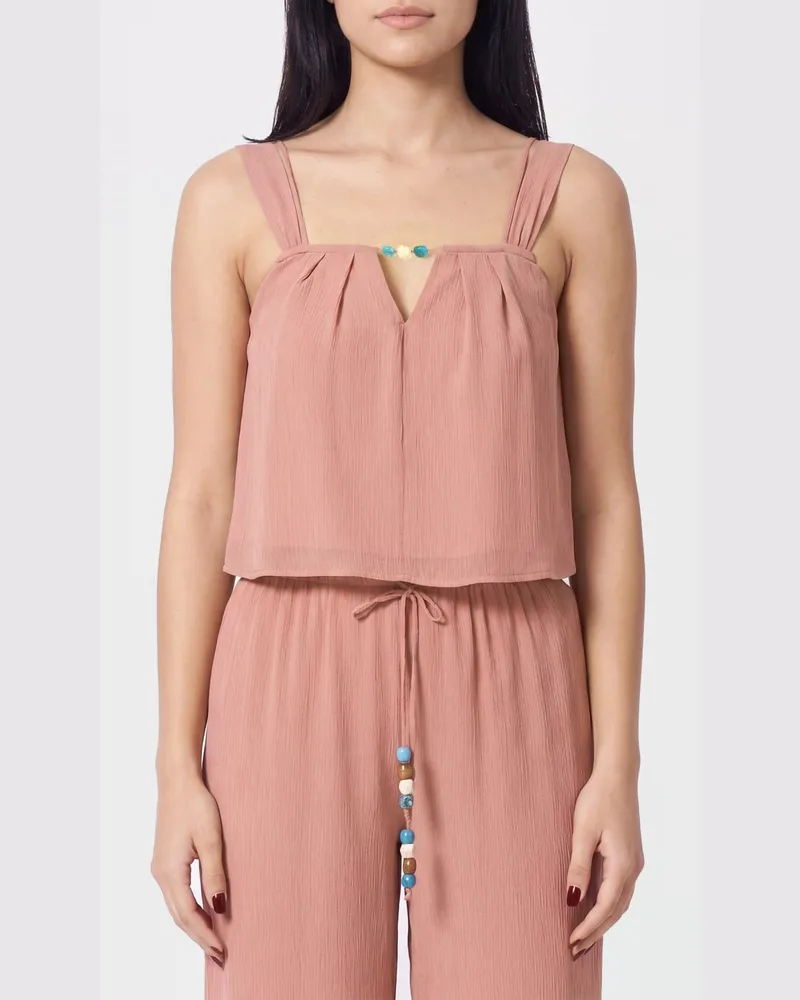 Patrizia Pepe Top damen Terrakotta