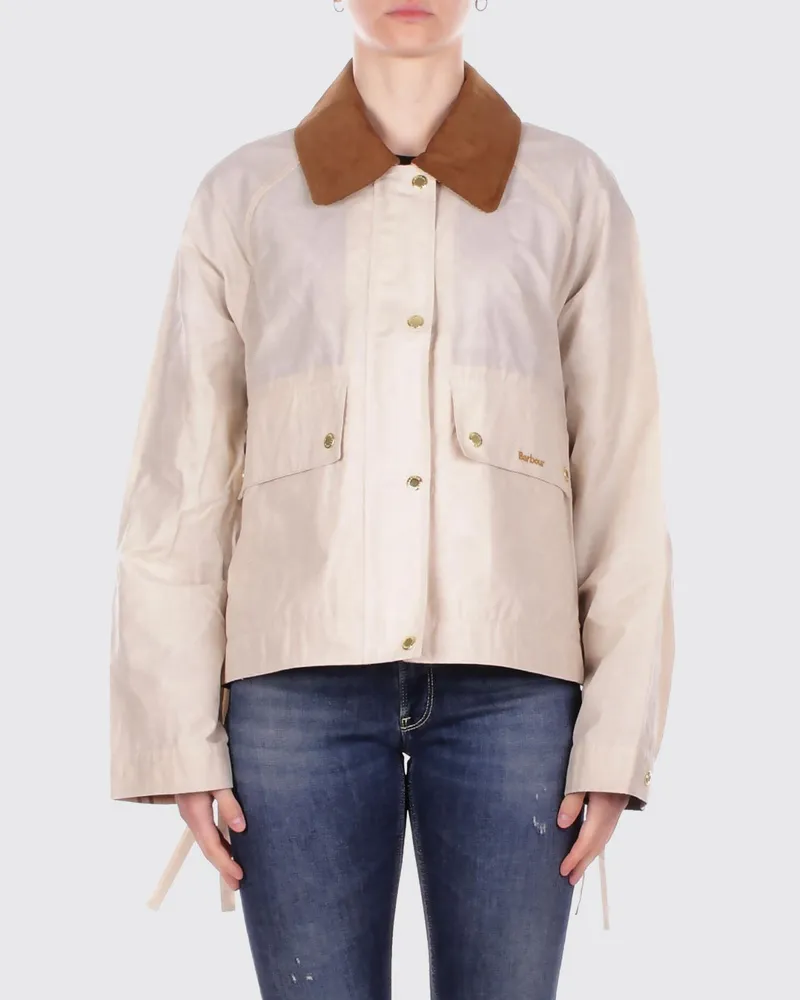 Barbour Jacke damen Weiß