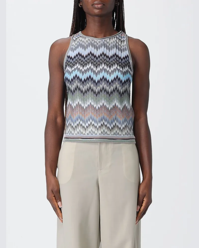 Missoni Top damen Hellblau