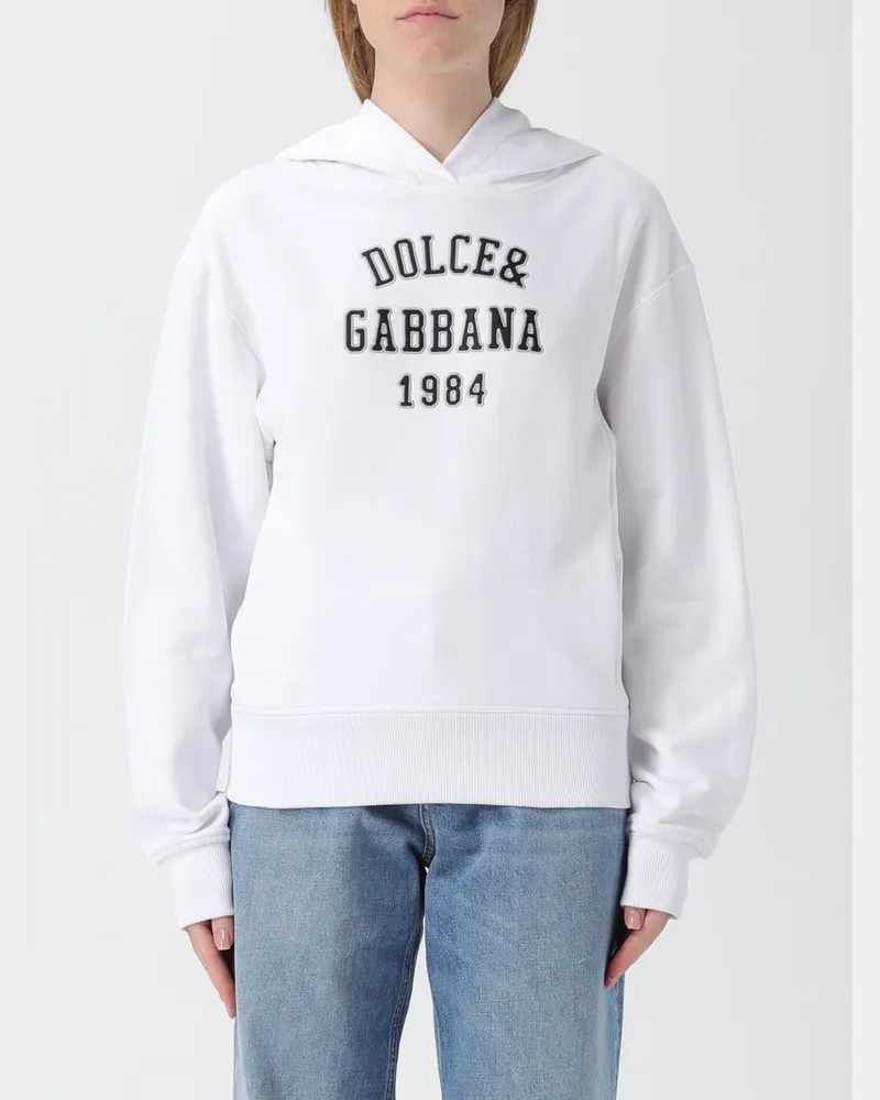 Dolce & Gabbana Sweatshirt damen Dolce & Gabbana Weiß