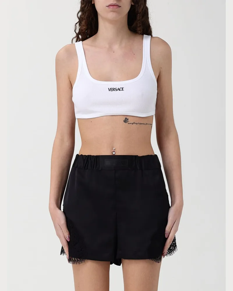 Versace Top damen Weiß