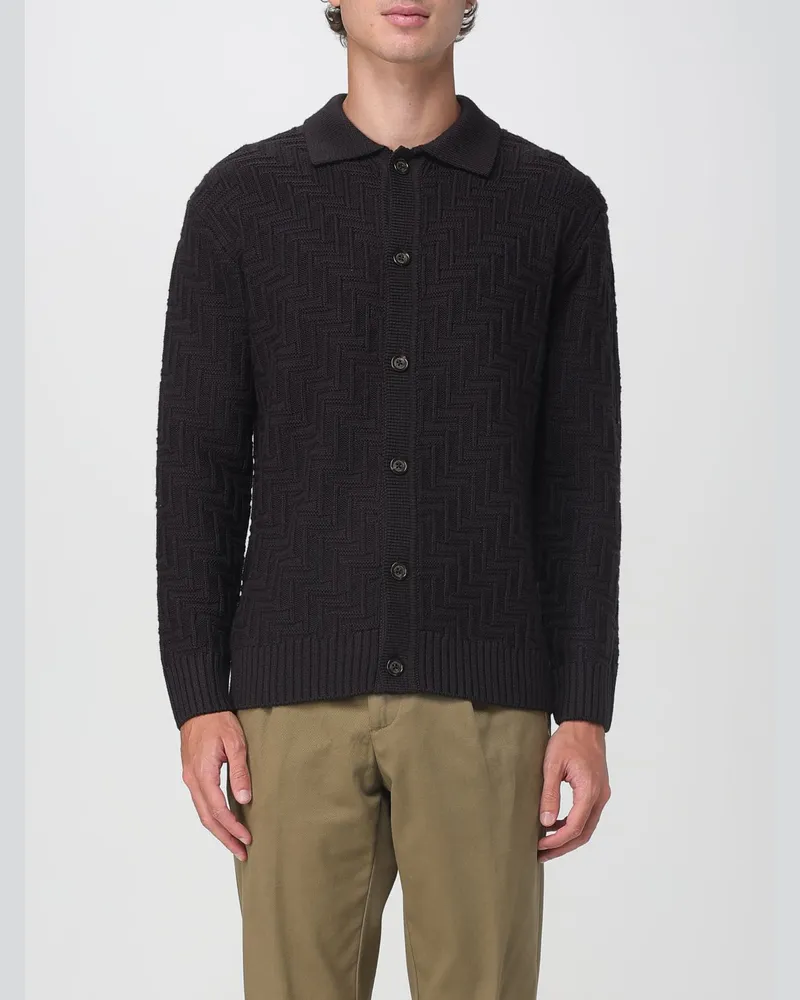 Paolo Pecora Milano Strickjacke herren Braun