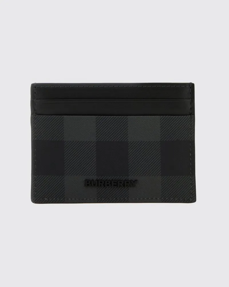 Burberry Portemonnaie herren Charcoal
