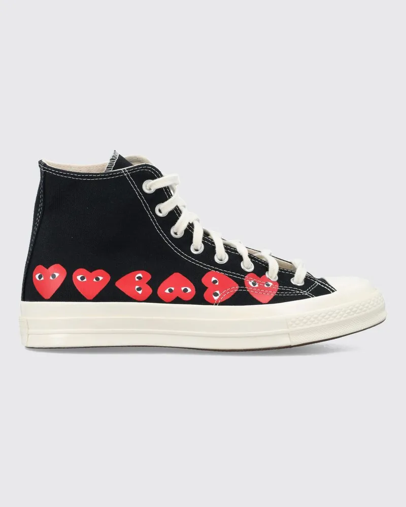 Comme des Garçons Chuck 70 High-Top-Sneaker aus Baumwoll-Canvas Schwarz