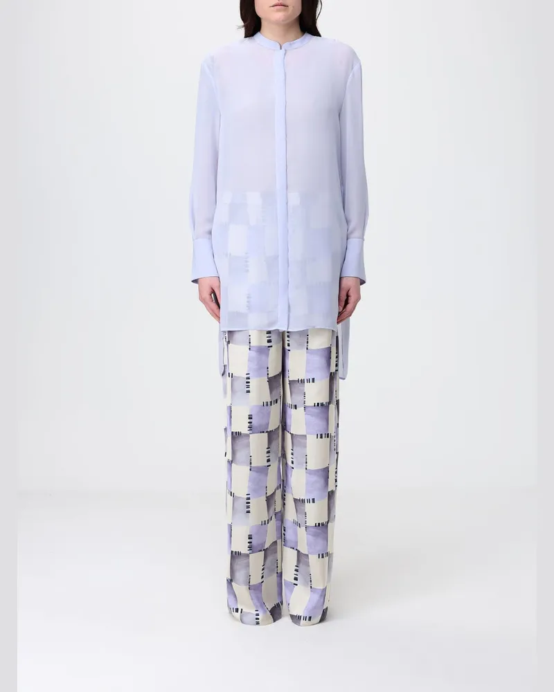 Emporio Armani Hemdbluse damen Lila