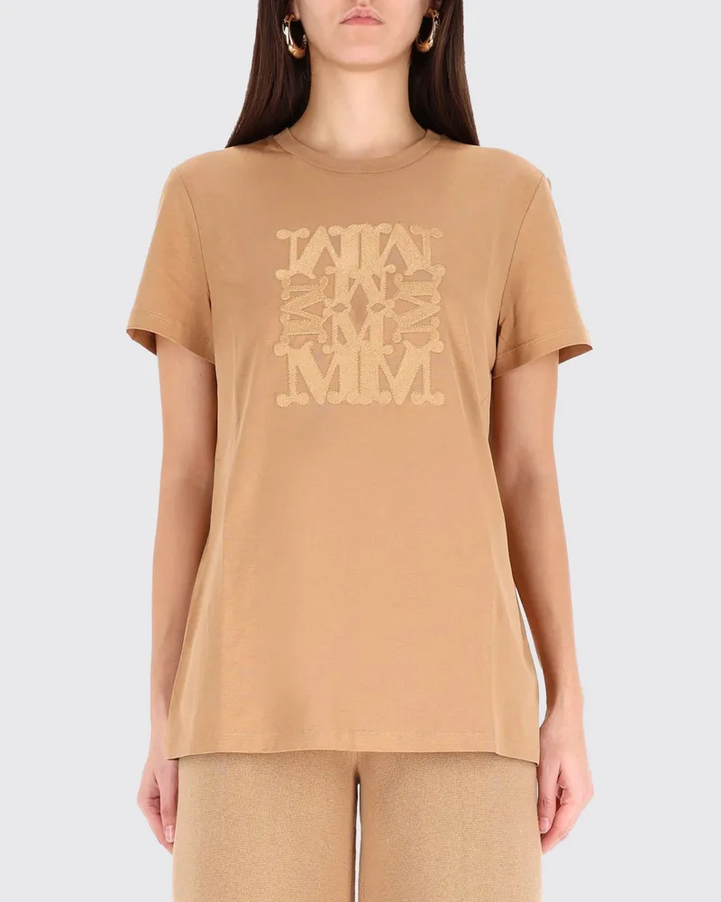 Max Mara T-shirt damen Beige