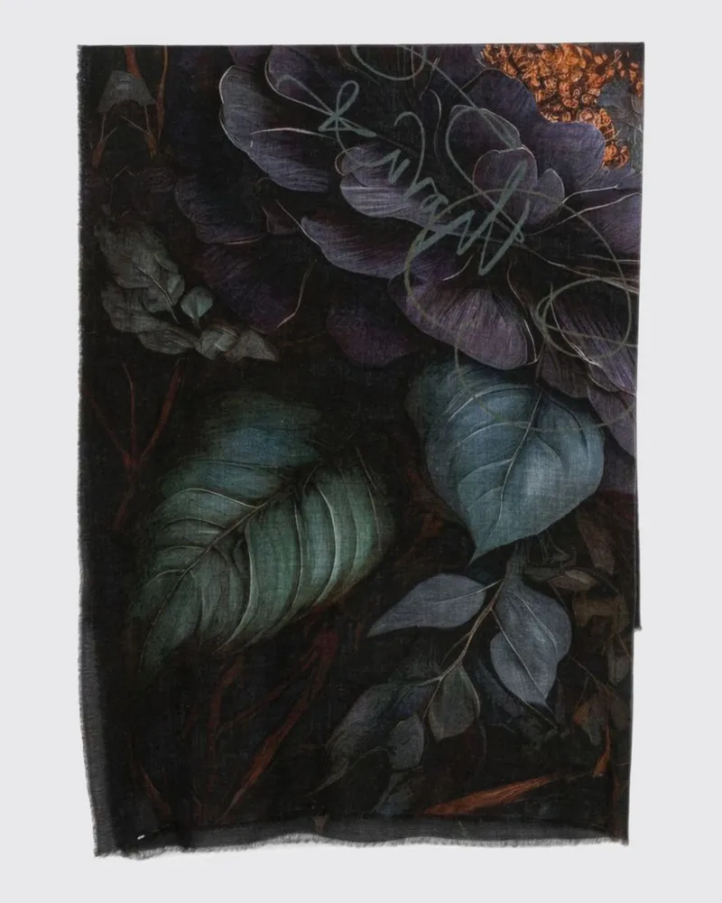 Faliero Sarti Schal damen Schwarz