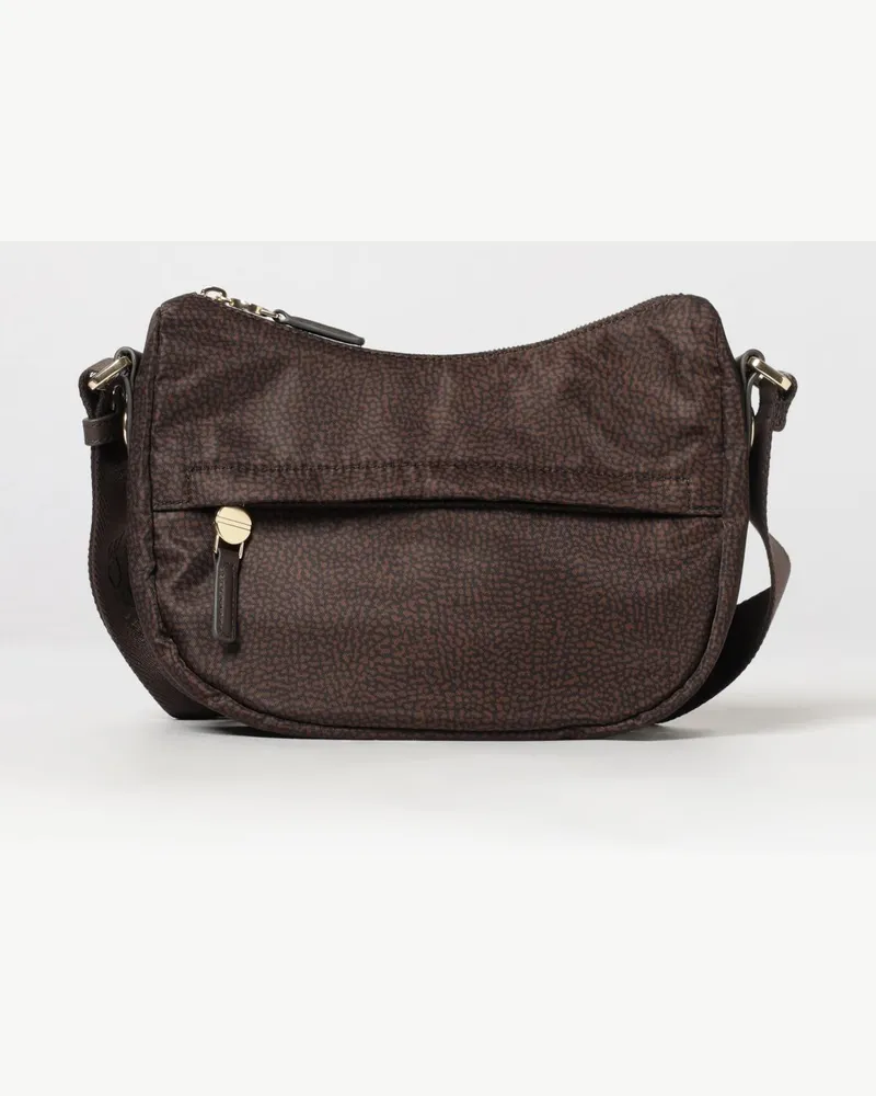 Borbonese Rucksack damen Braun
