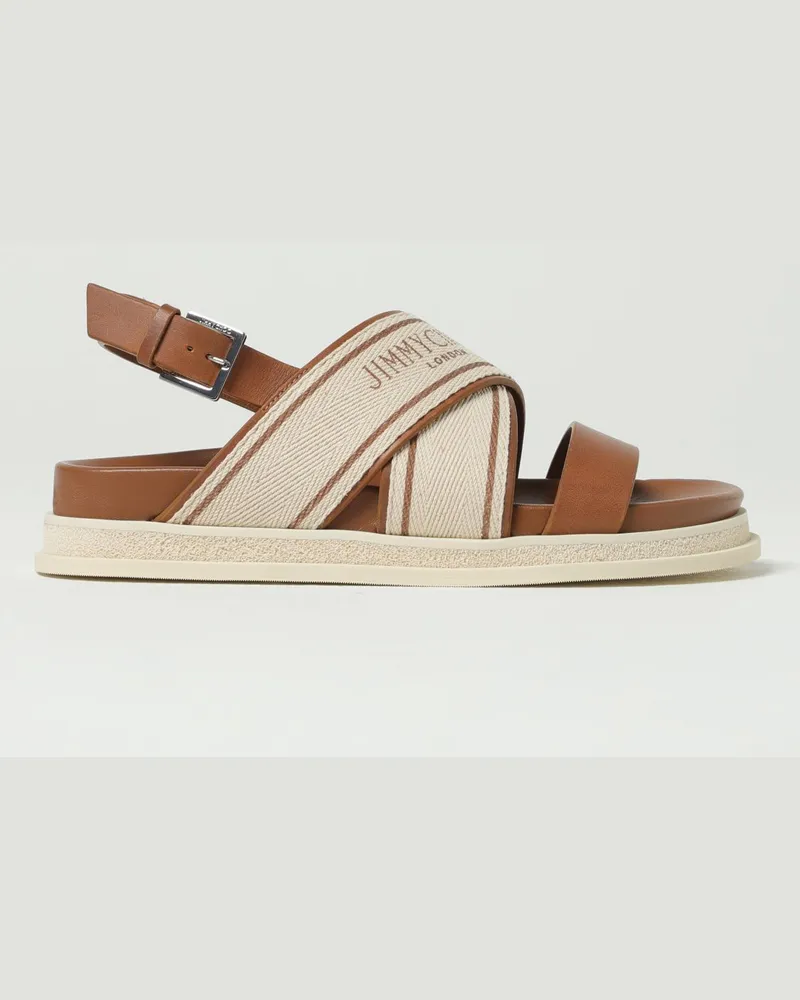 Jimmy Choo Flache sandalen damen Braun
