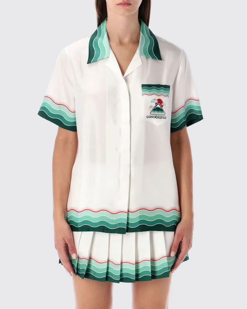 Casablanca Paris T-shirt damen Weiß