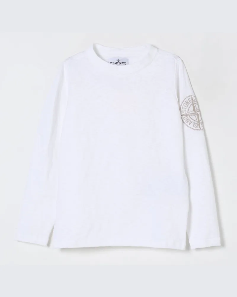 Stone Island Pullover kinder Weiß