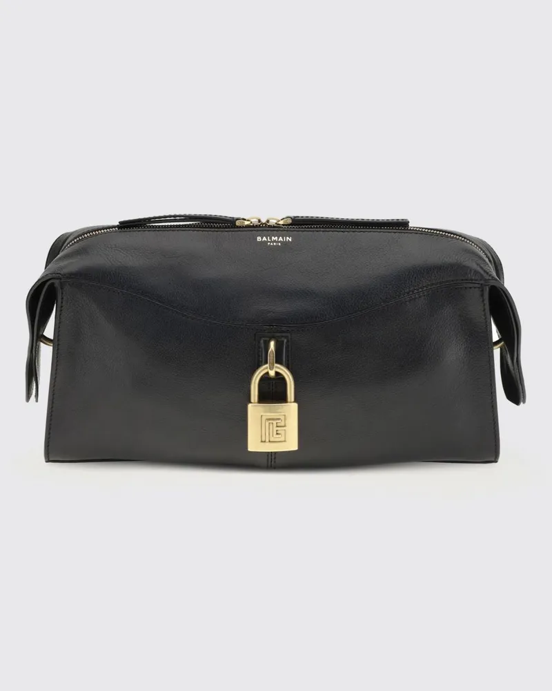 Balmain Schultertasche damen Schwarz