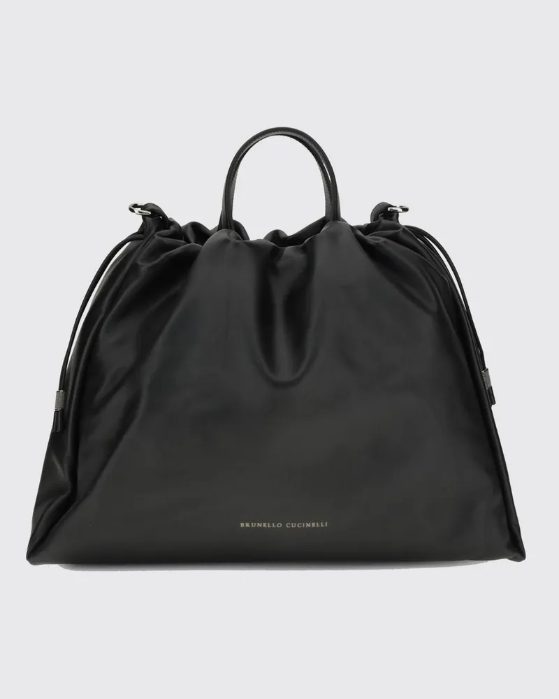 Brunello Cucinelli Schultertasche damen Schwarz
