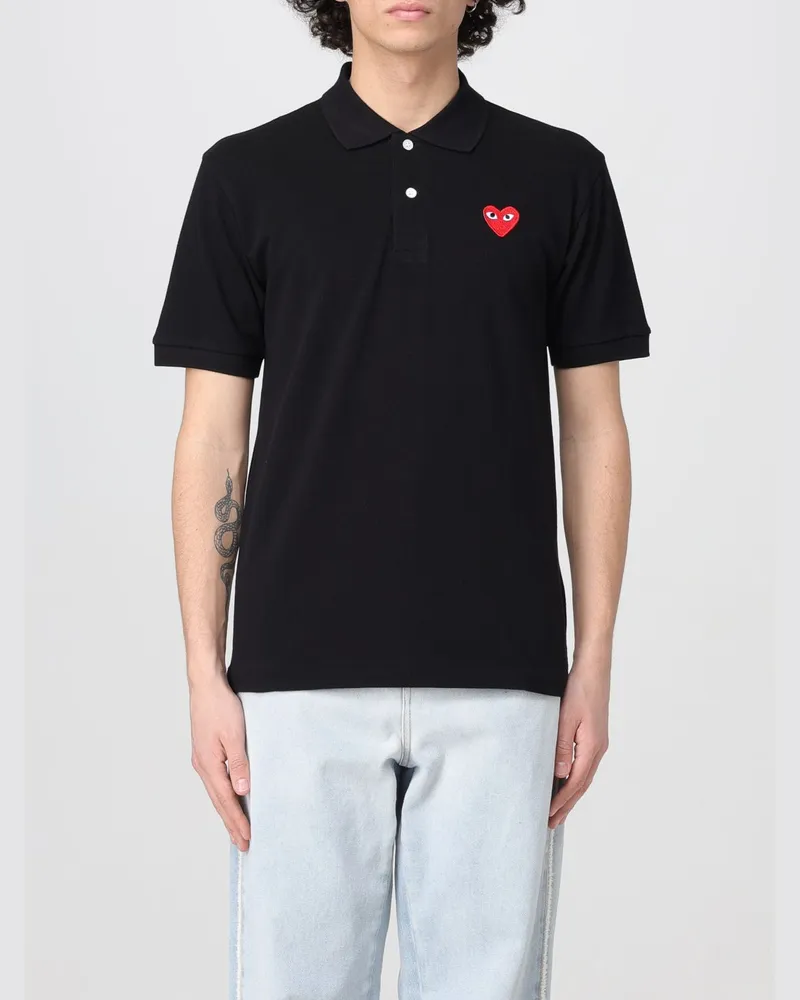 Comme des Garçons Polo herren Schwarz