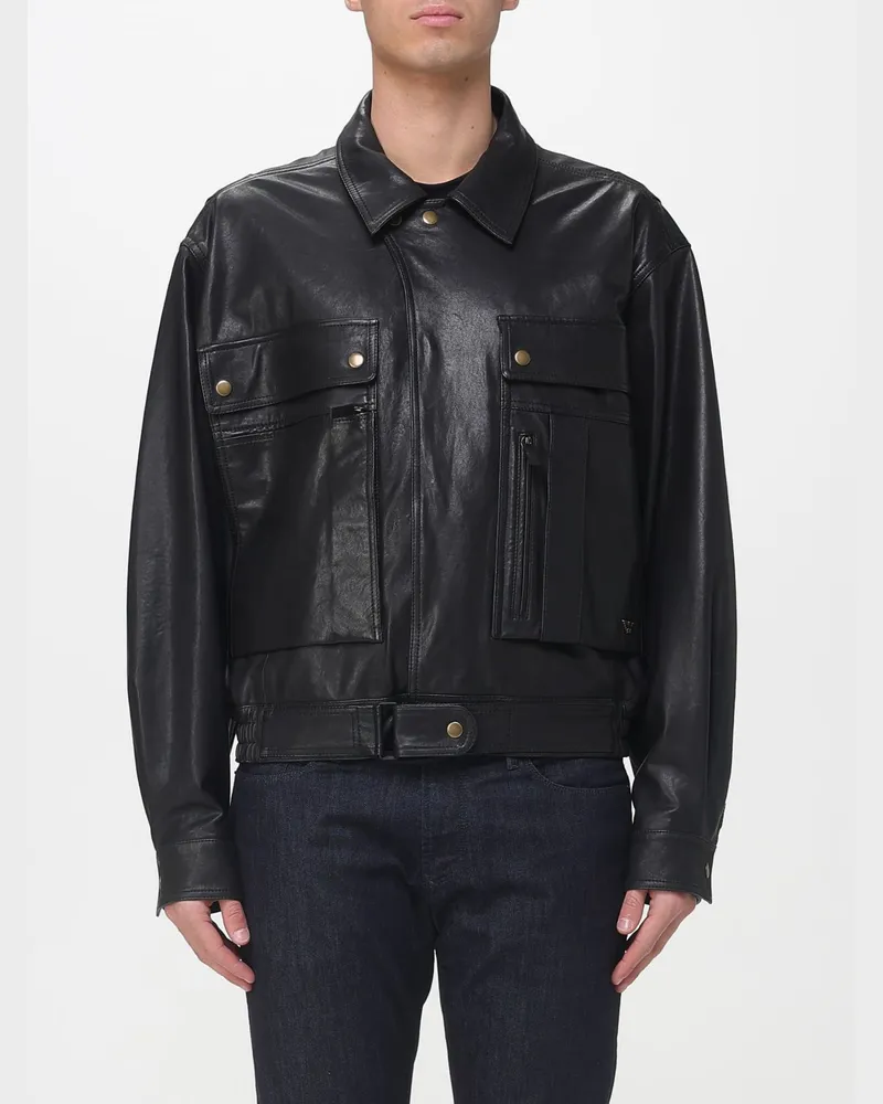 Emporio Armani Jacke herren Schwarz