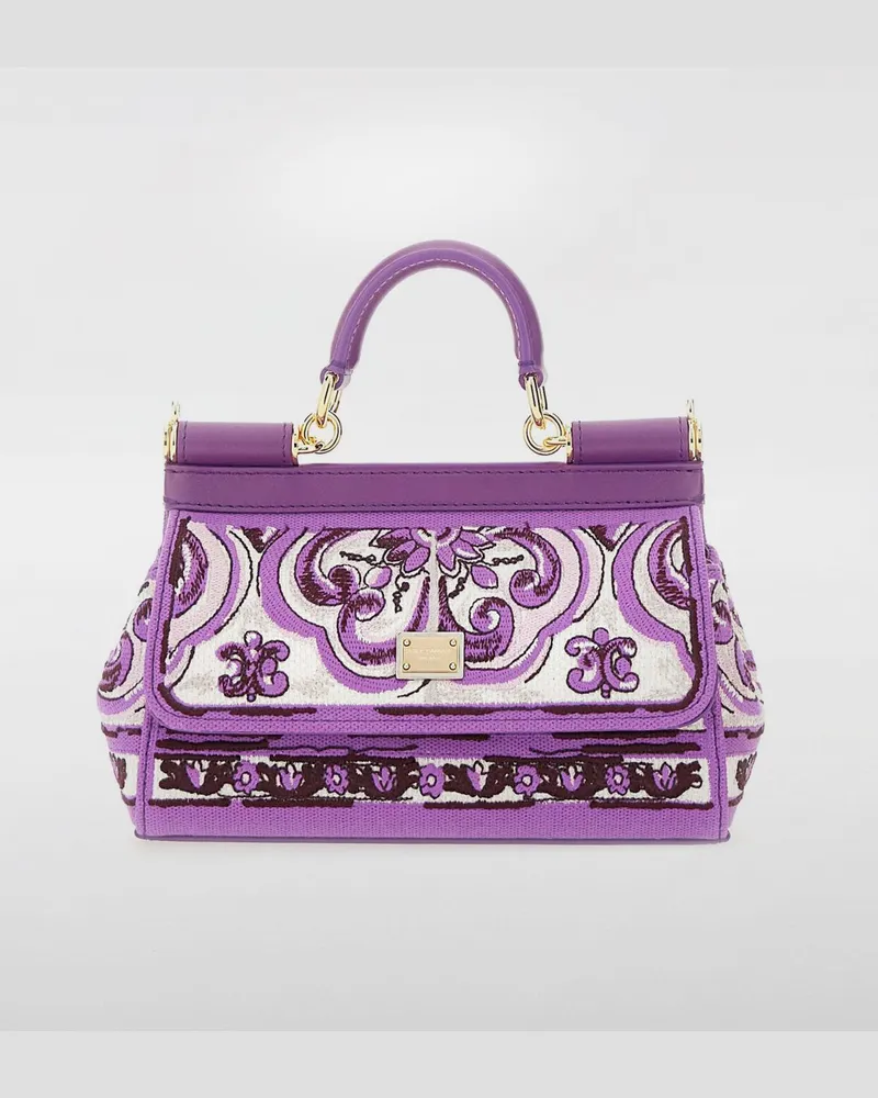 Dolce & Gabbana Schultertasche damen Dolce & Gabbana Violett