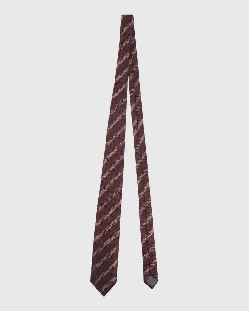 Brunello Cucinelli Krawatte herren Amarant