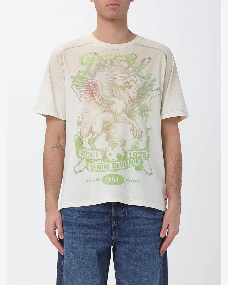 Diesel T-shirt herren Grün