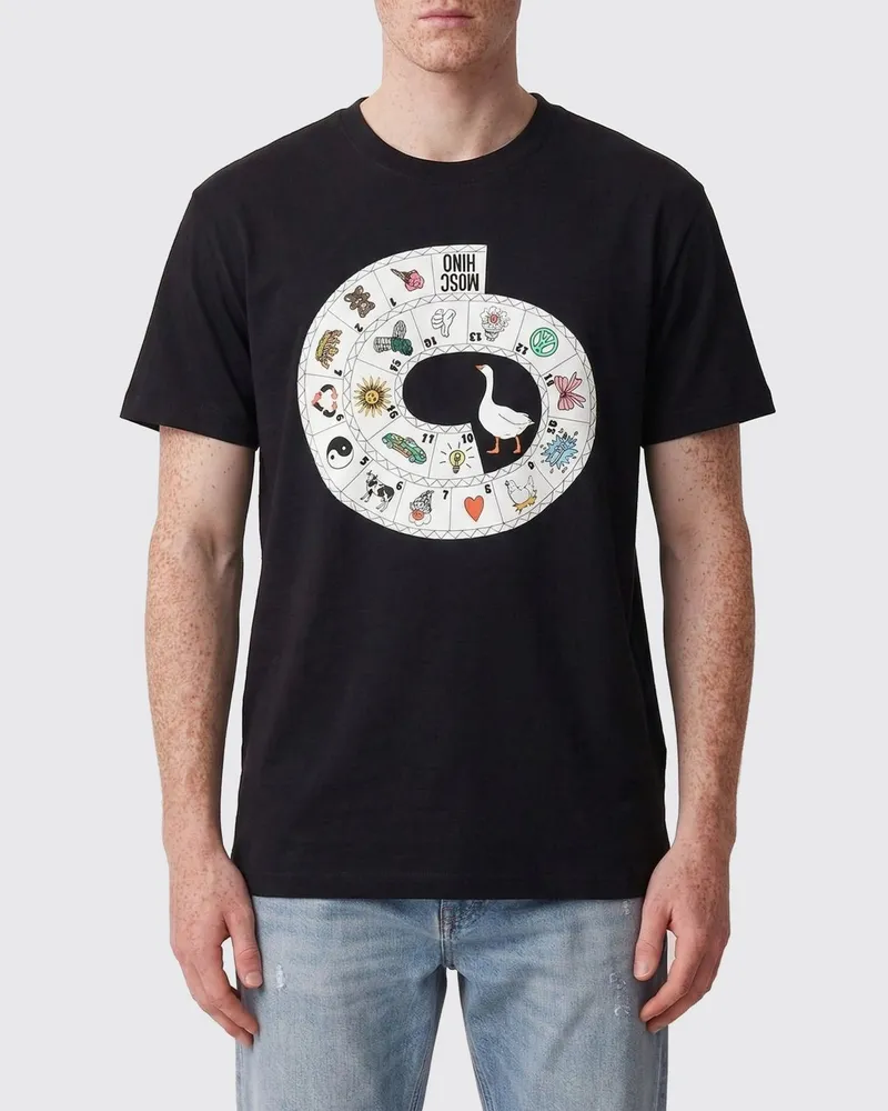 Moschino T-shirt herren Schwarz