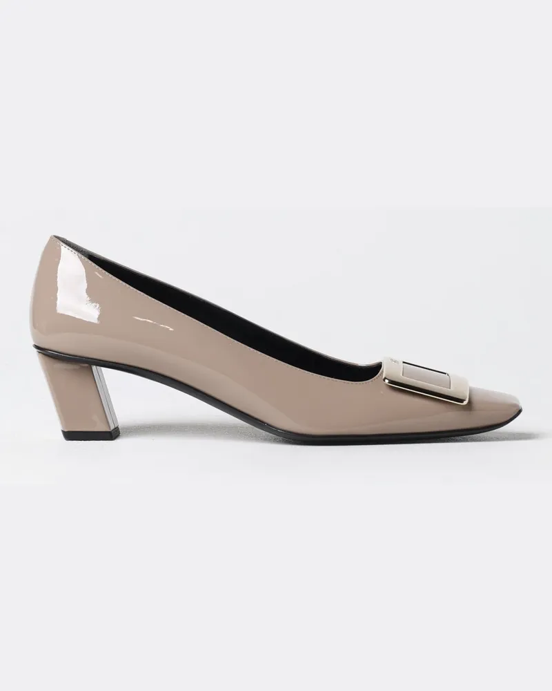 Roger Vivier Schuhe damen Taubengrau