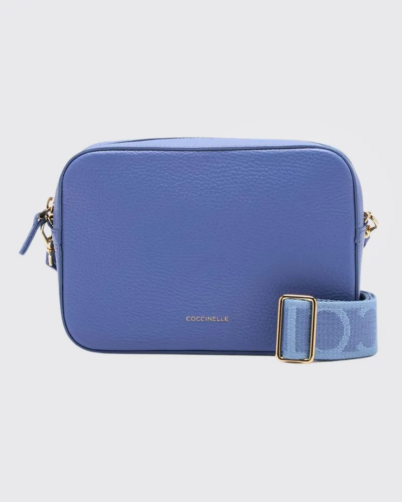 Coccinelle Schultertasche damen Hellblau