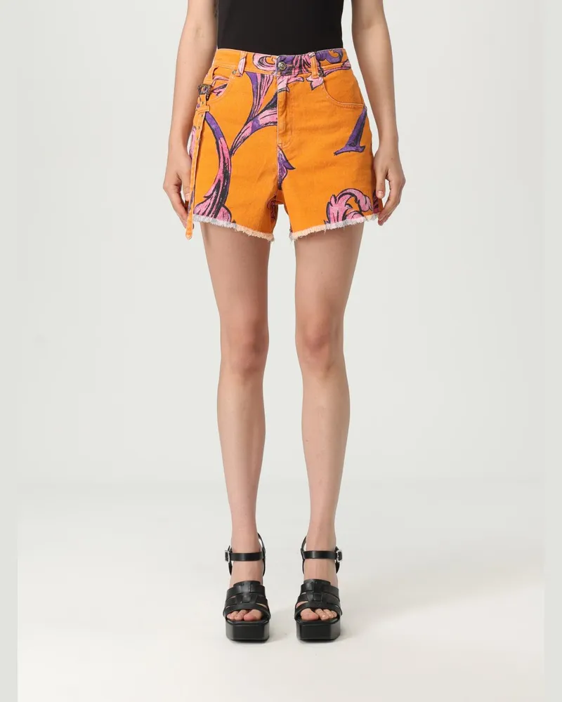 Versace Jeans Shorts damen Orange