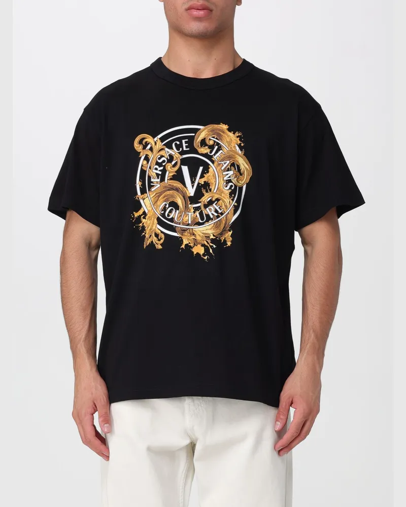 Versace Jeans T-shirt herren Schwarz