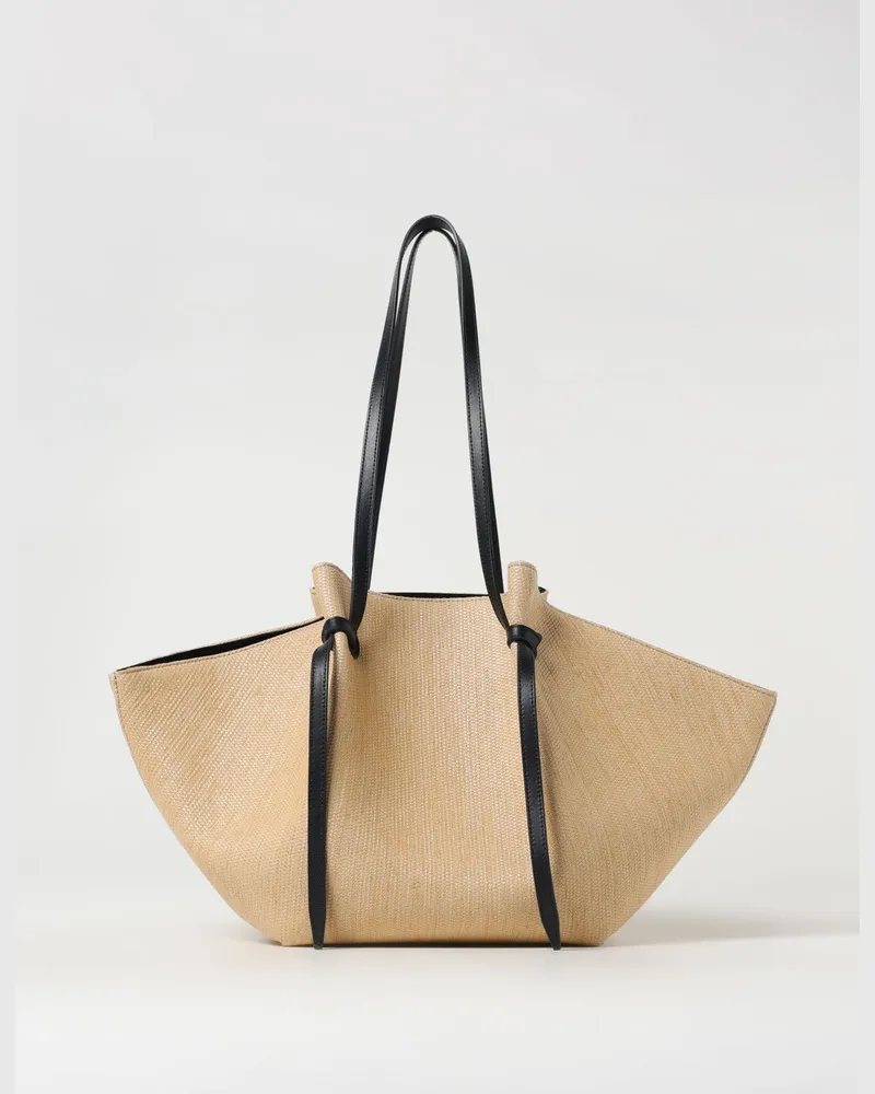 YUZEFI Schultertasche damen Natural
