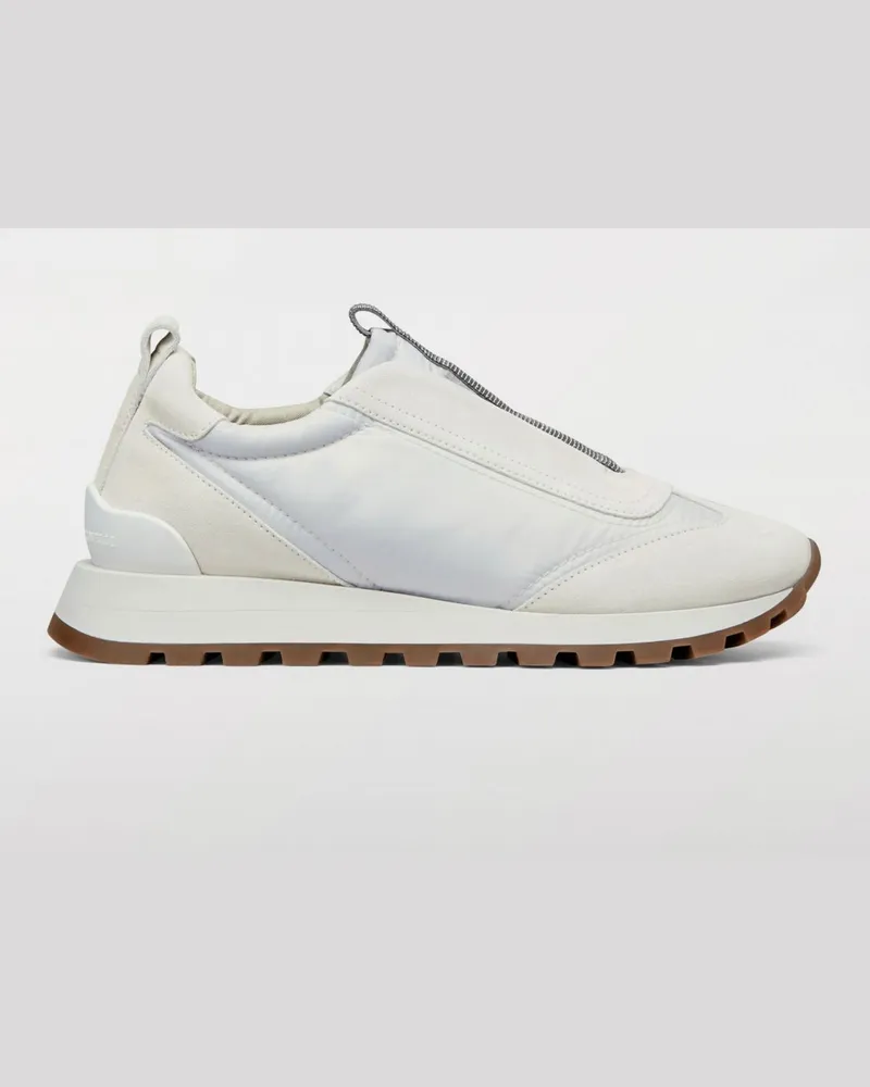 Brunello Cucinelli Schuhe damen Weiß