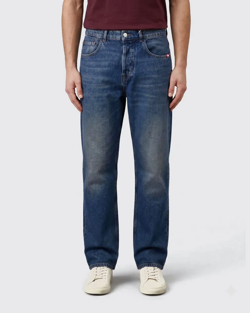 Amish Jeremiah Denim Jeans Blau