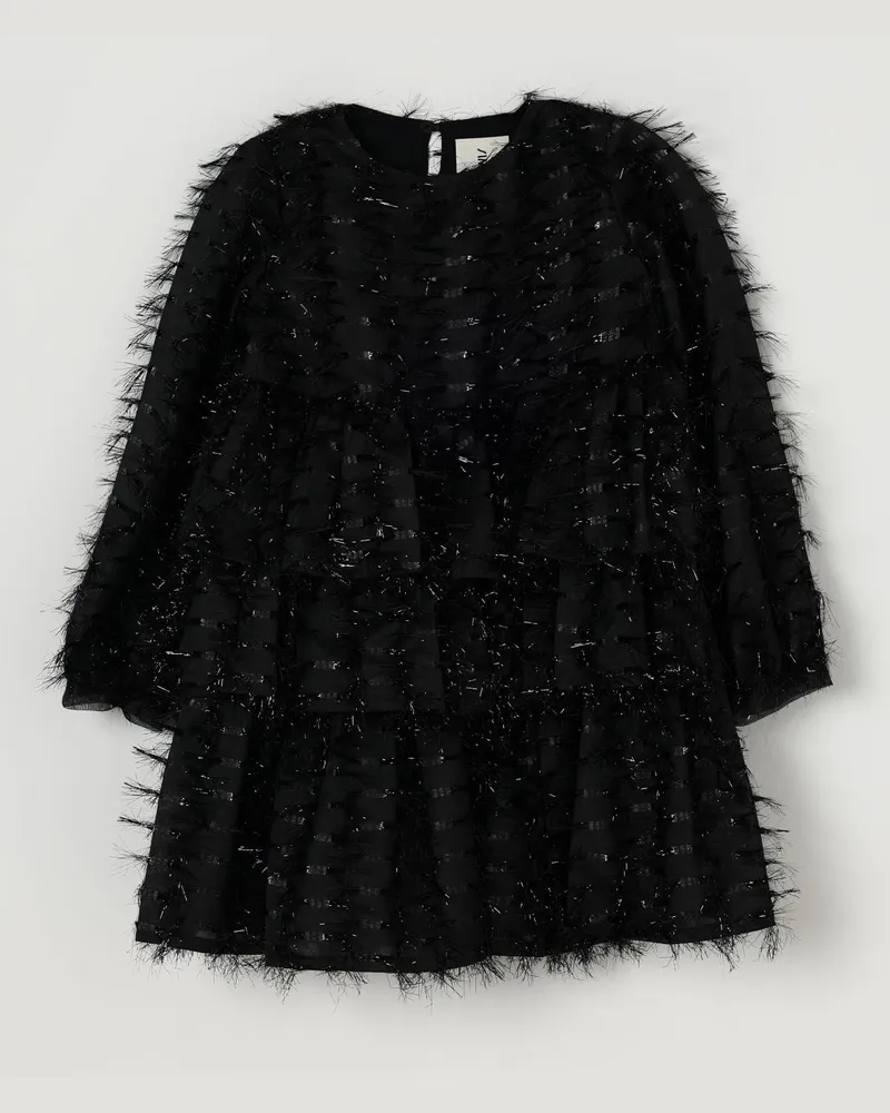 Simonetta Kleid kinder Schwarz