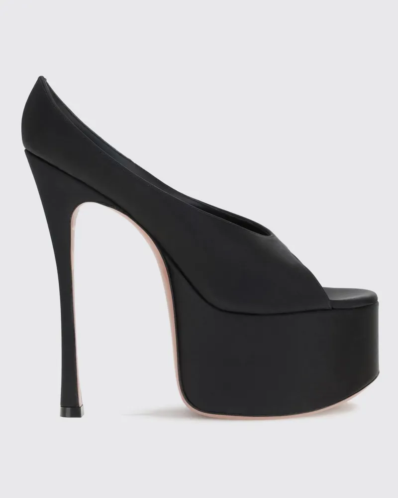 Amina Muaddi Schuhe damen Schwarz