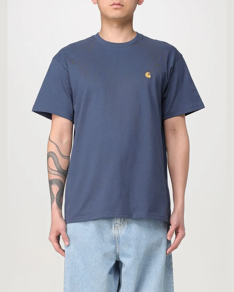 Carhartt WIP T-shirt herren Hellblau