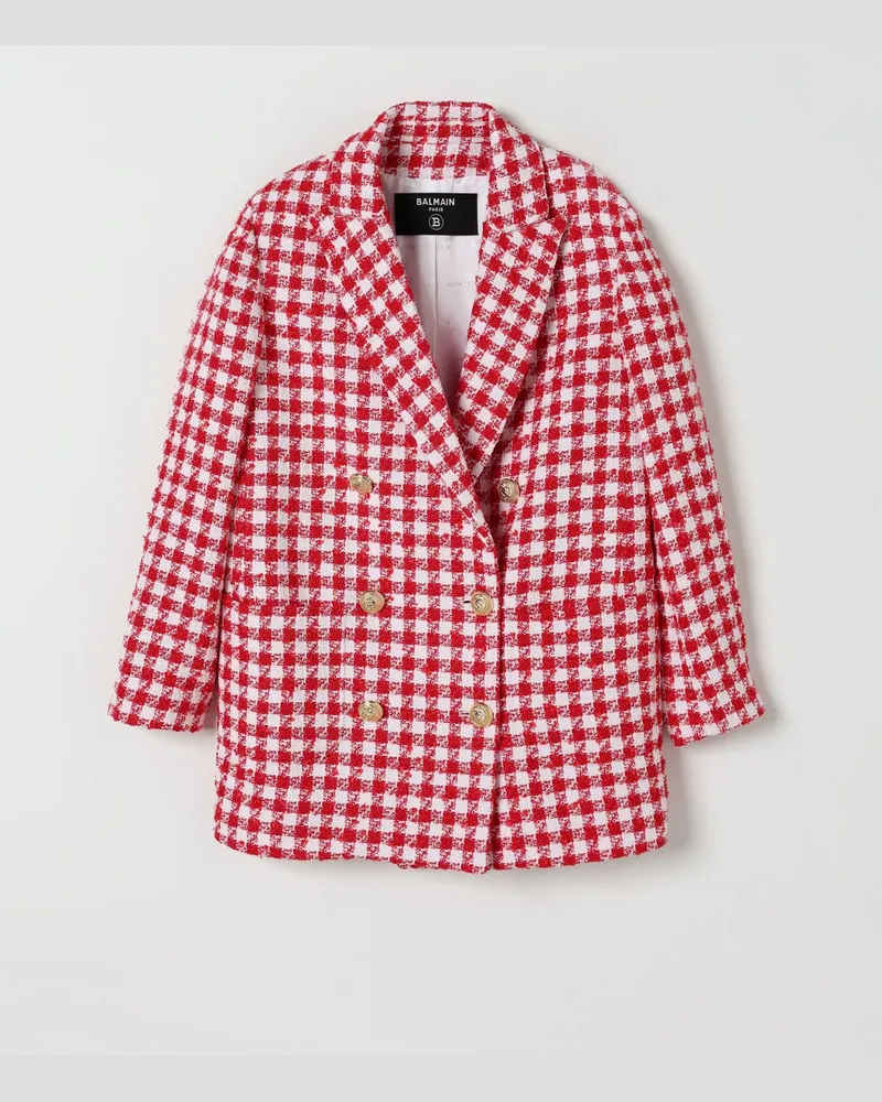 Balmain Jacke kinder Weiß