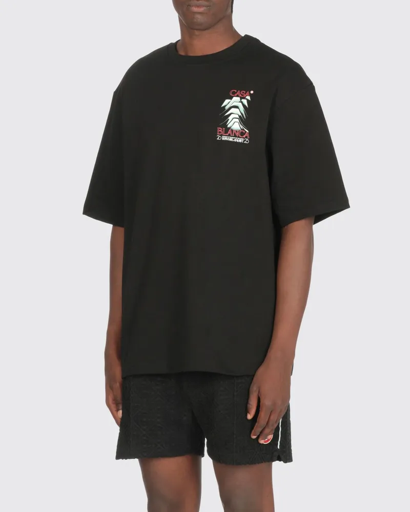 Casablanca Paris T-shirt herren Schwarz