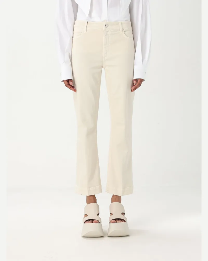 SPORTMAX Hose damen Beige