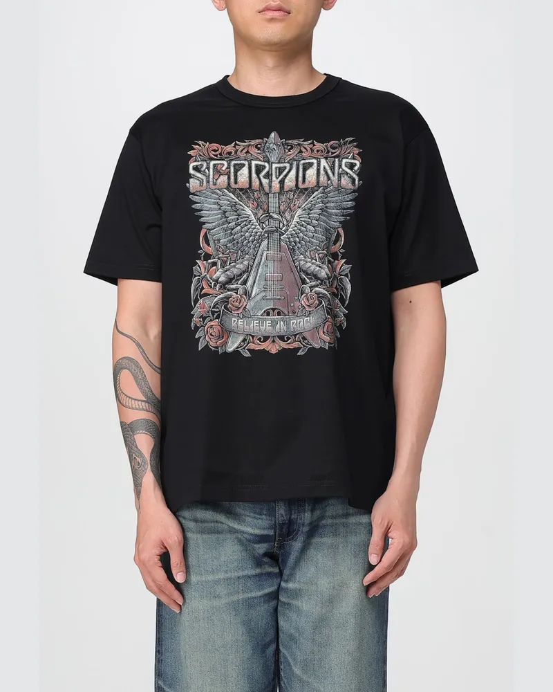 Junya Watanabe T-shirt herren Schwarz