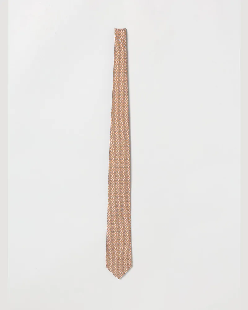 Ferragamo Krawatte herren Orange