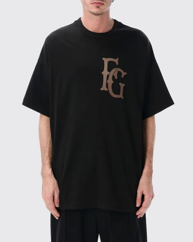 Fear of God T-shirt herren Schwarz