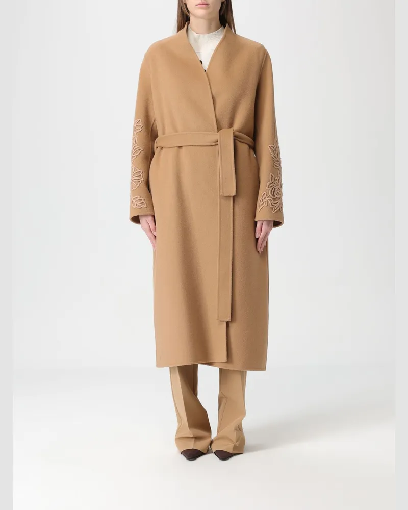 Ermanno Scervino Mantel damen Beige