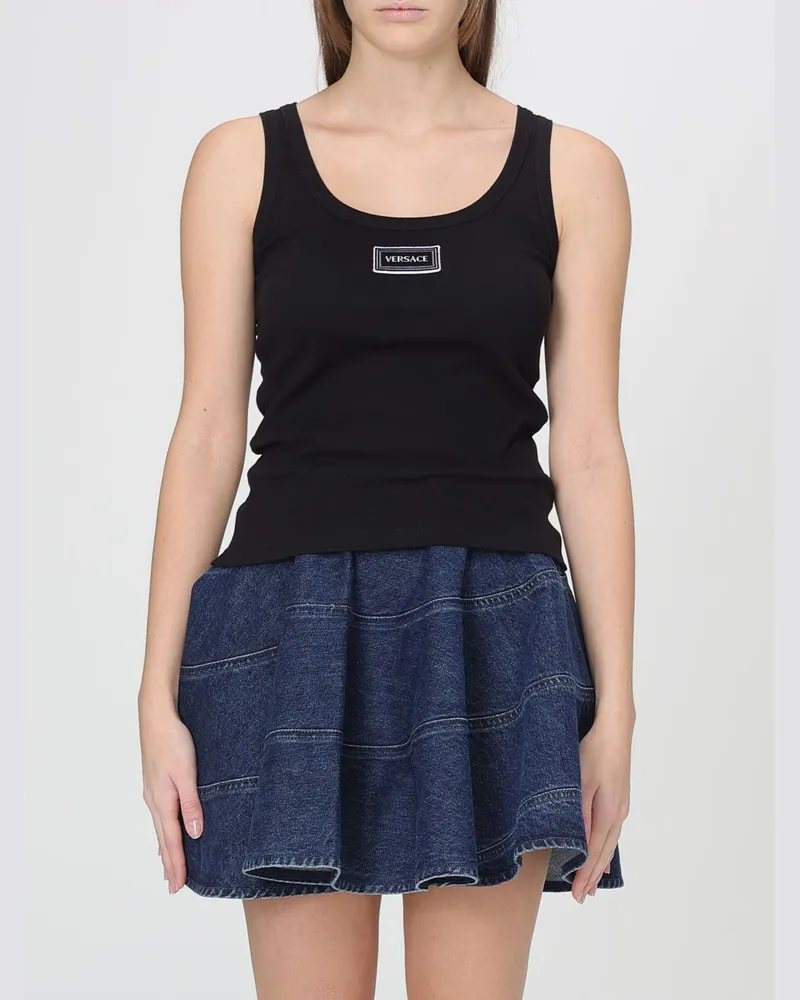 Versace Top damen Schwarz