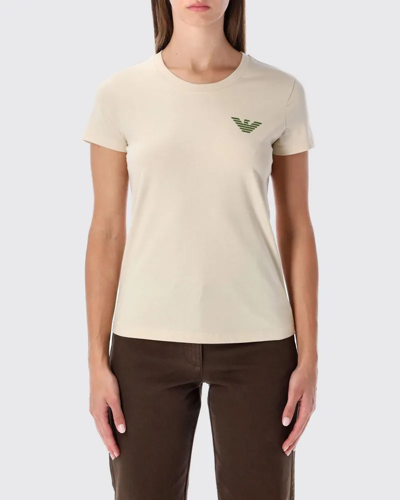 Emporio Armani T-shirt damen Beige