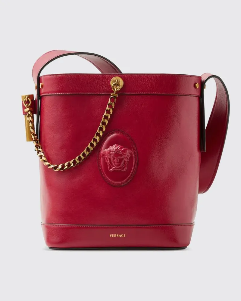 Versace Schultertasche damen Rot