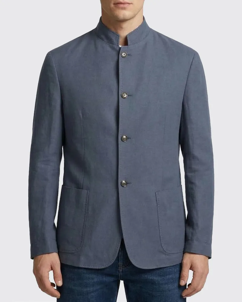 Eleventy Hose herren Blau