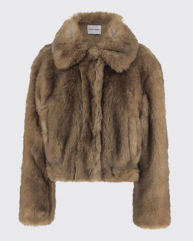 STAND Jacke damen Braun