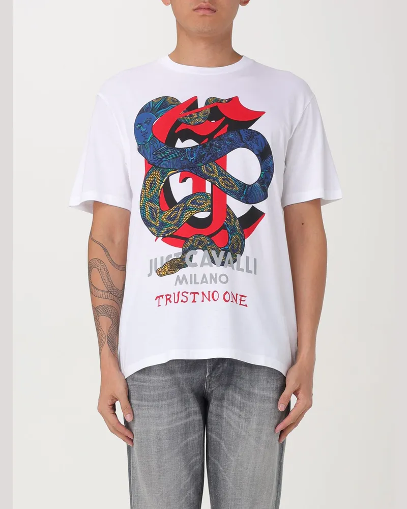 Just Cavalli T-shirt herren Weiß
