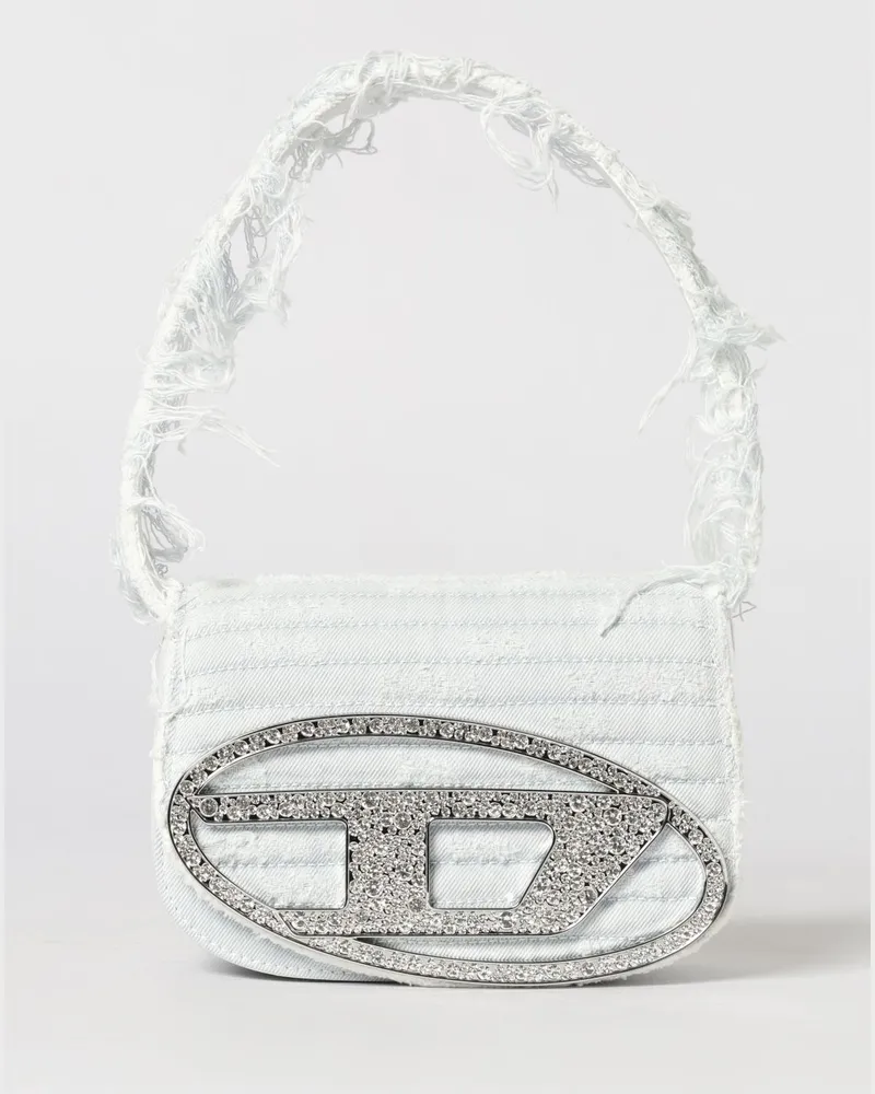 Diesel Schultertasche damen Grau